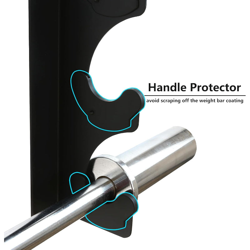 Wall‑Mount Vertical Barbell Storage Hook
