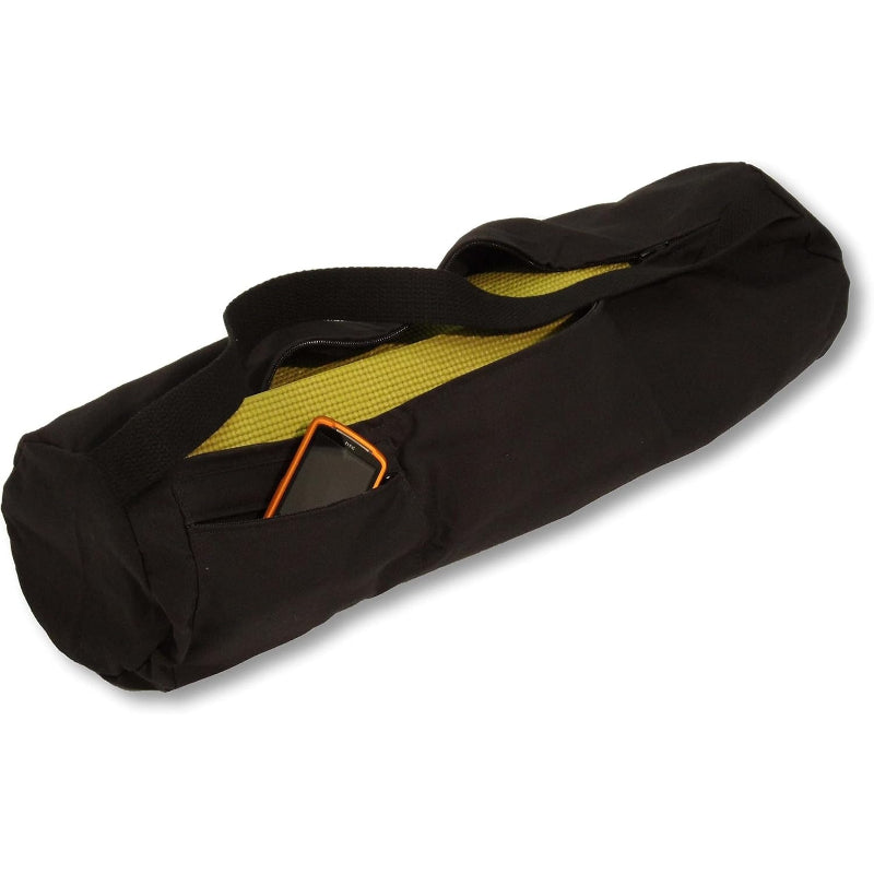 Cotton Shoulder‑Strap Yoga Mat Bag