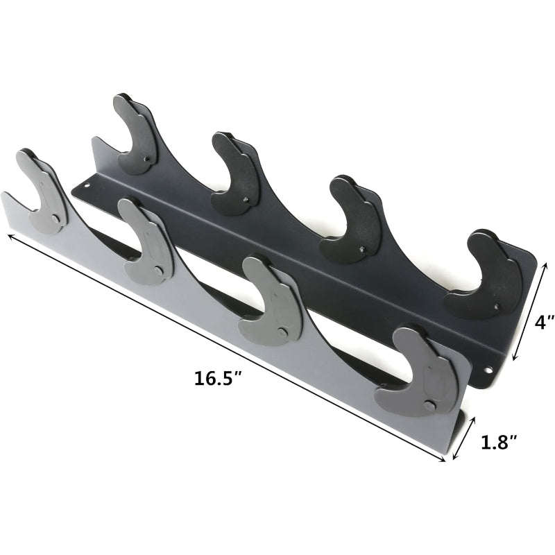 Wall‑Mount Vertical Barbell Storage Hook