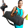 Multi‑Pocket Ventilated Yoga Mat Carrier Bag
