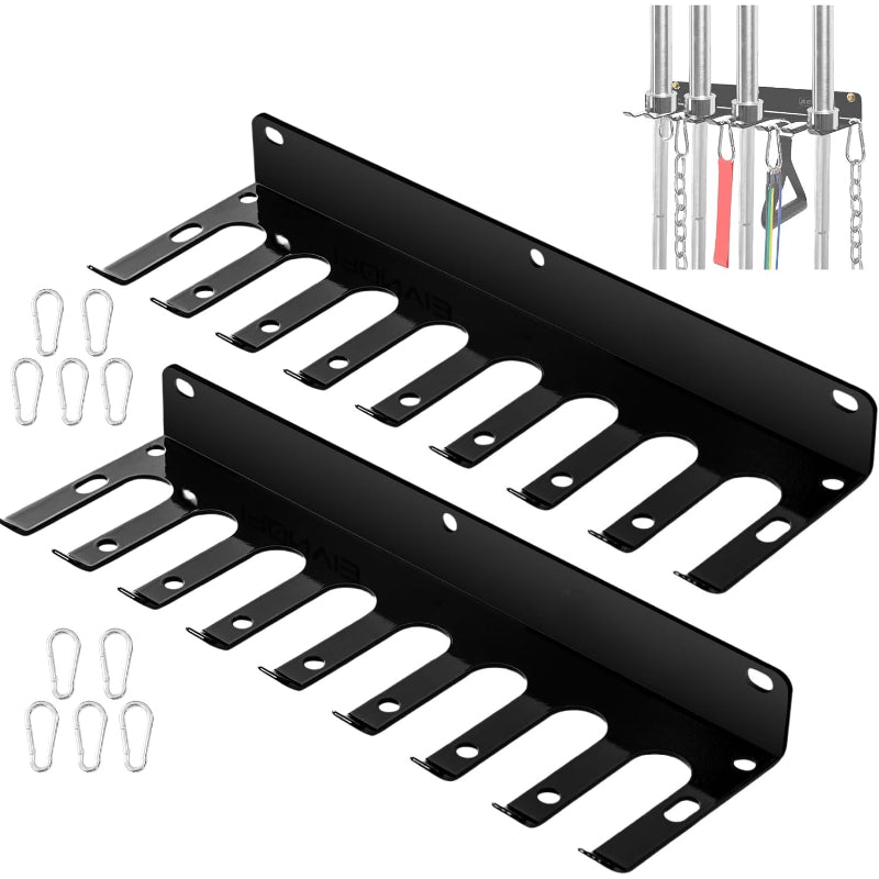 Wall‑Mounted Home Gym Storage Organizer