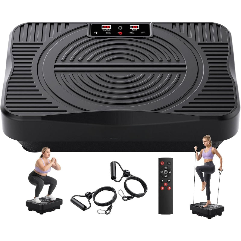 Remote‑Control Vibration Plate Exercise Machine