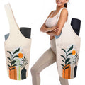 Linen Yoga Mat Bag Carrier