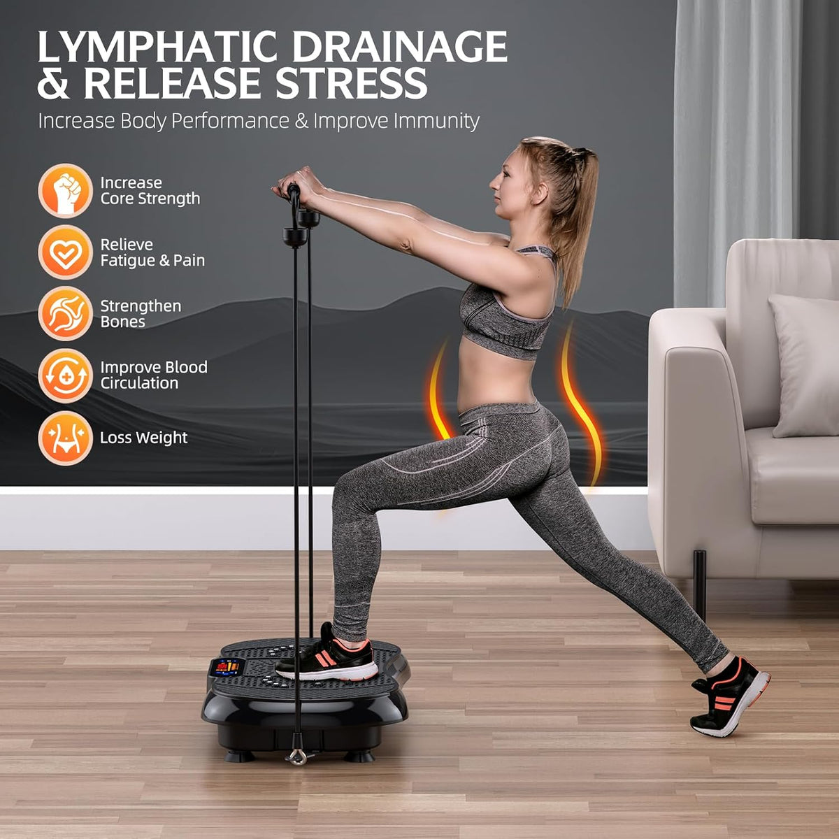 Full‑Body Fitness Vibration Plate Machine