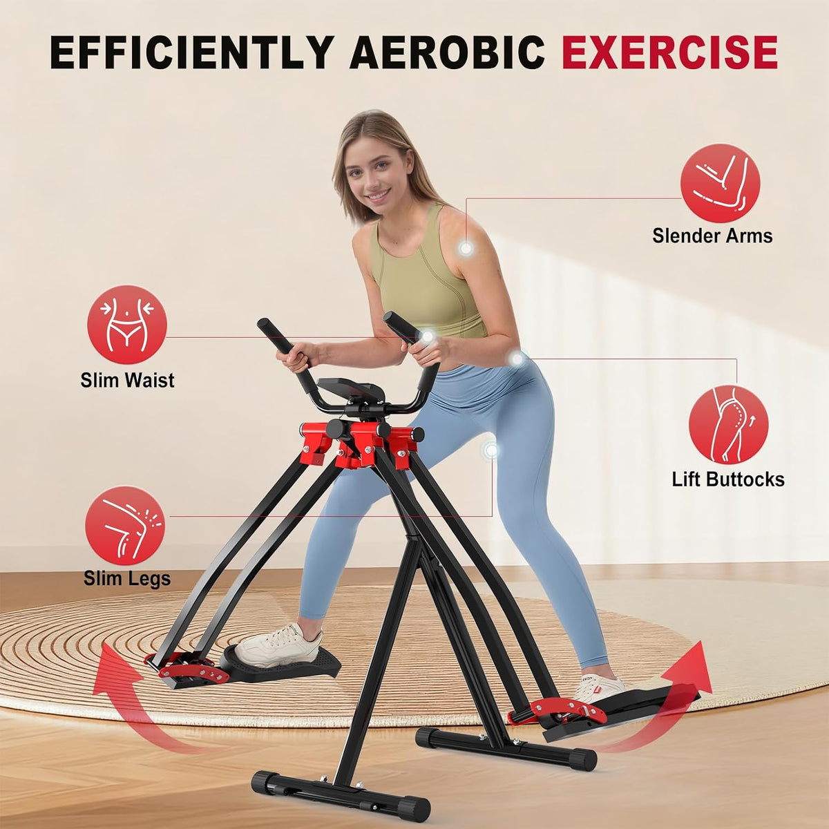 Foldable Air Space Walker Cross Trainer