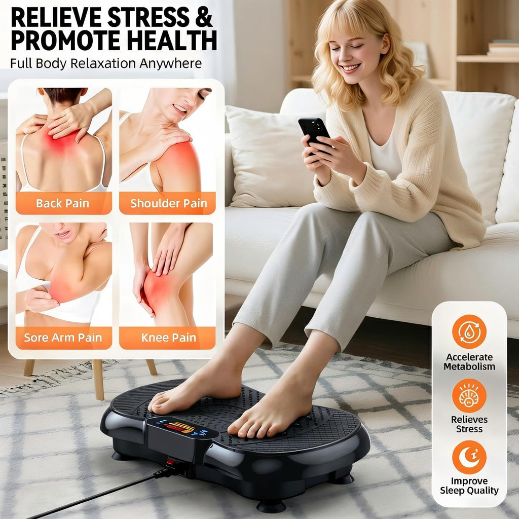 Touchscreen Multi‑Mode Vibration Plate Machine