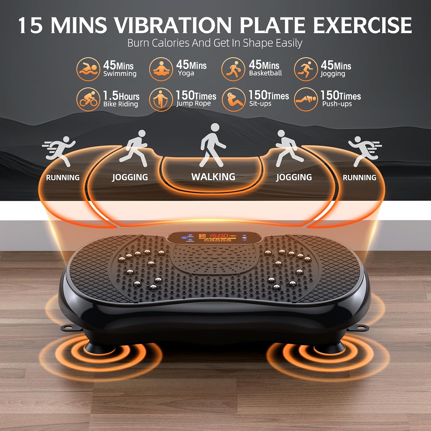 Full‑Body Fitness Vibration Plate Machine