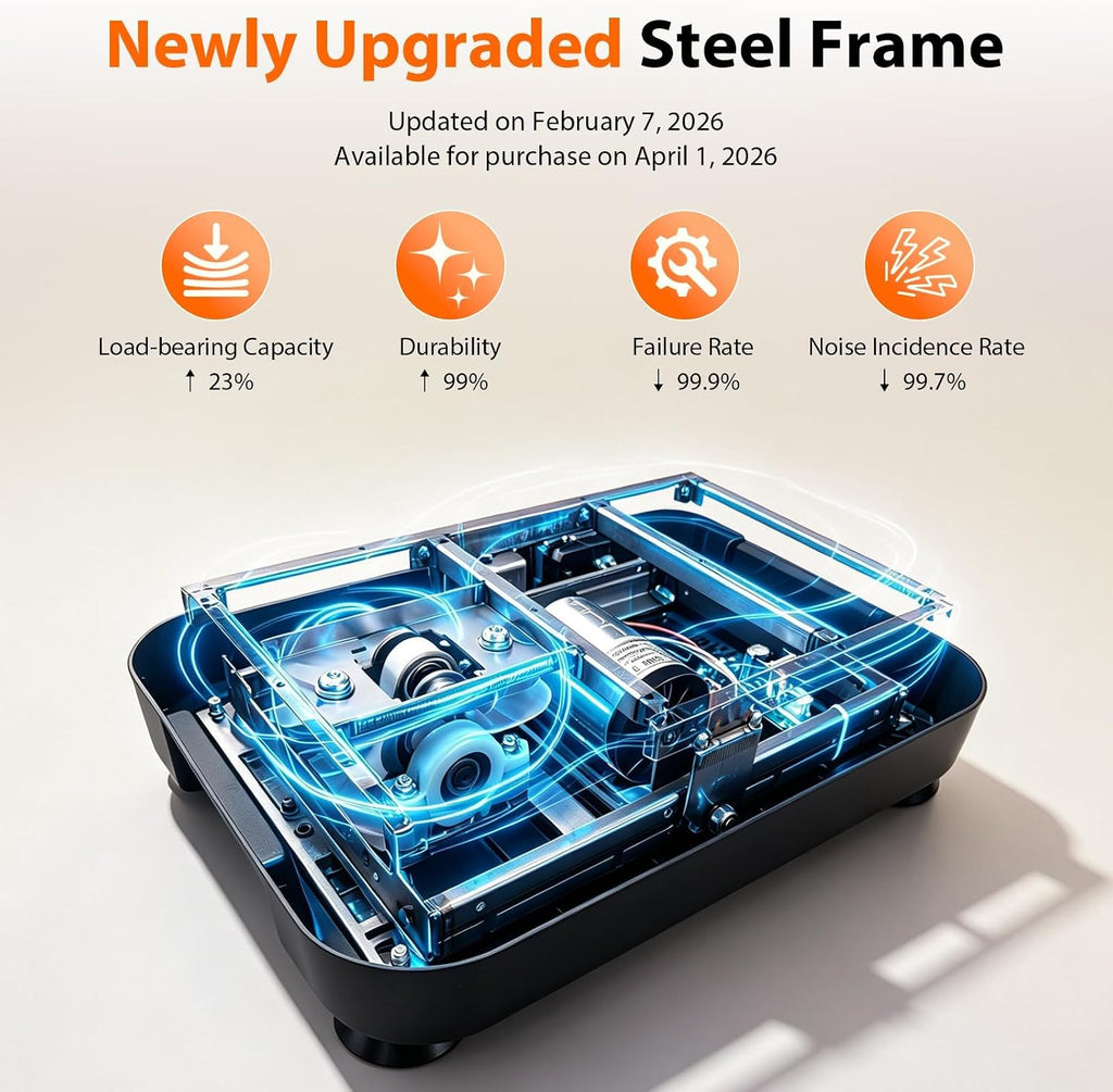 Speed‑Adjustable Vibration Plate Exercise Machine