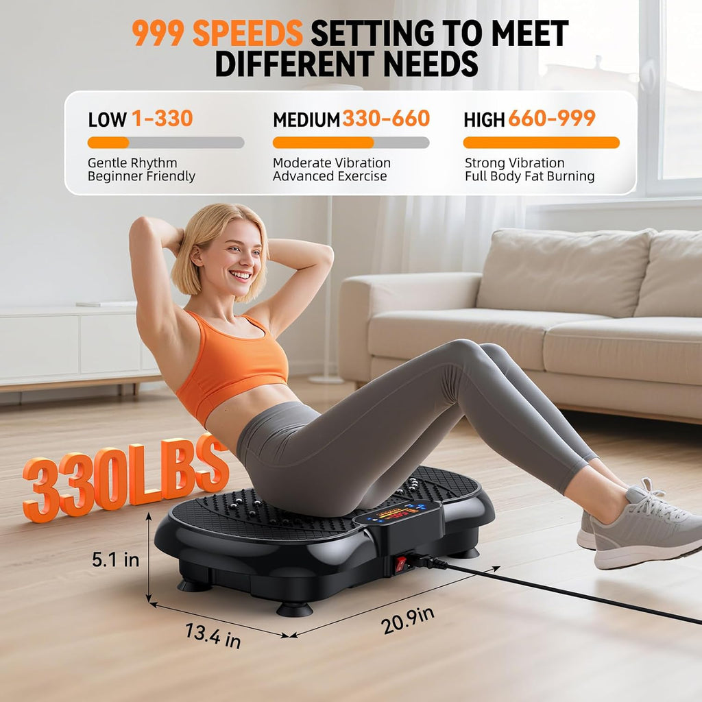 Touchscreen Multi‑Mode Vibration Plate Machine