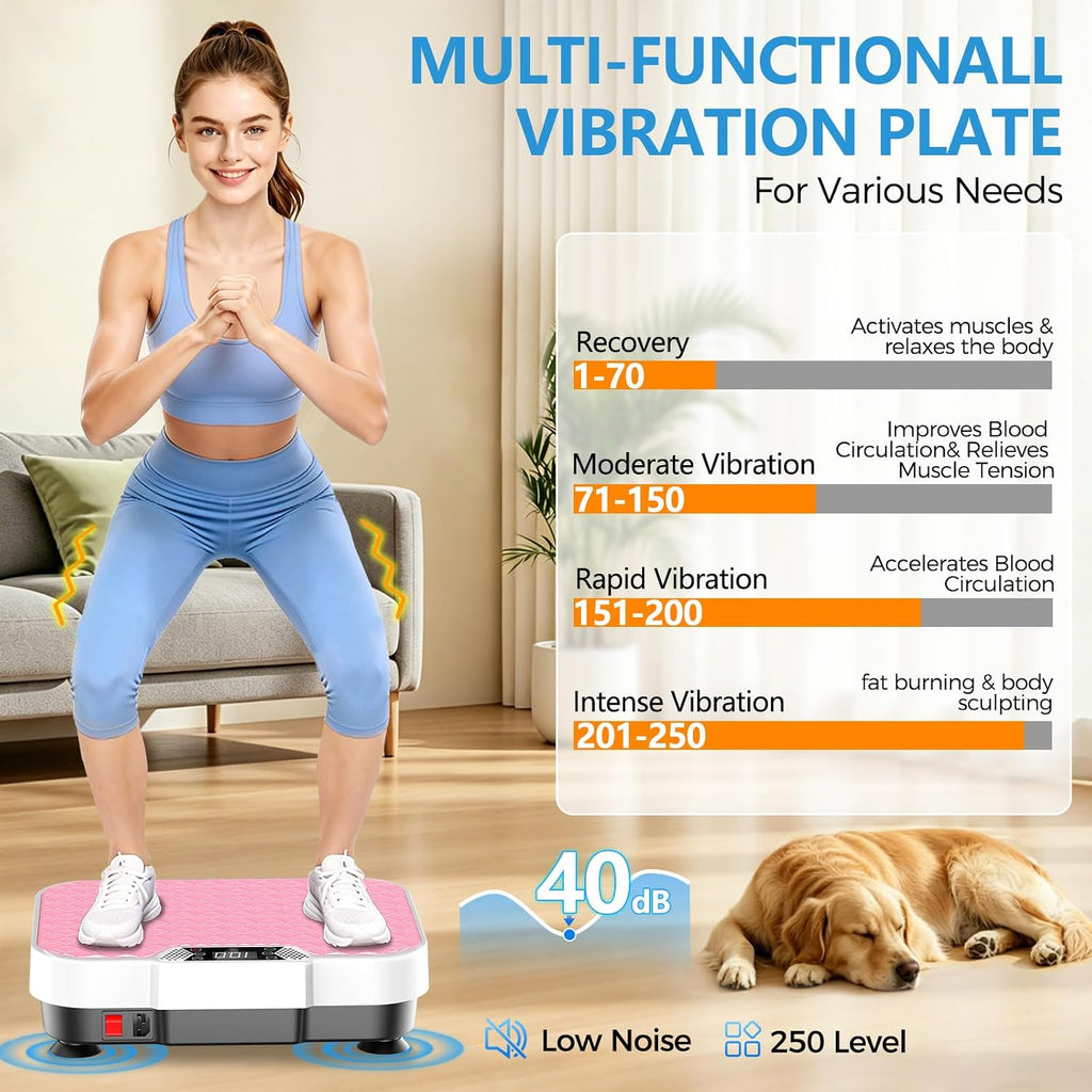 Multi‑Mode Vibration Plate Exercise Machine