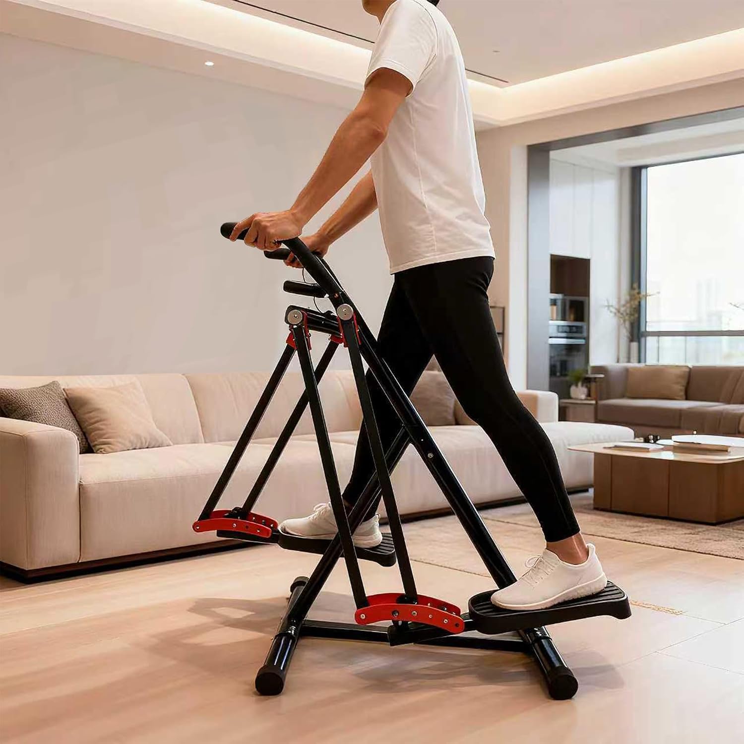 Foldable Air Walker Elliptical Trainer