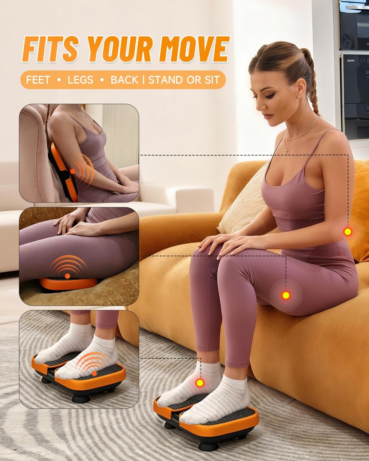 Rechargeable Portable Mini Vibration Plate