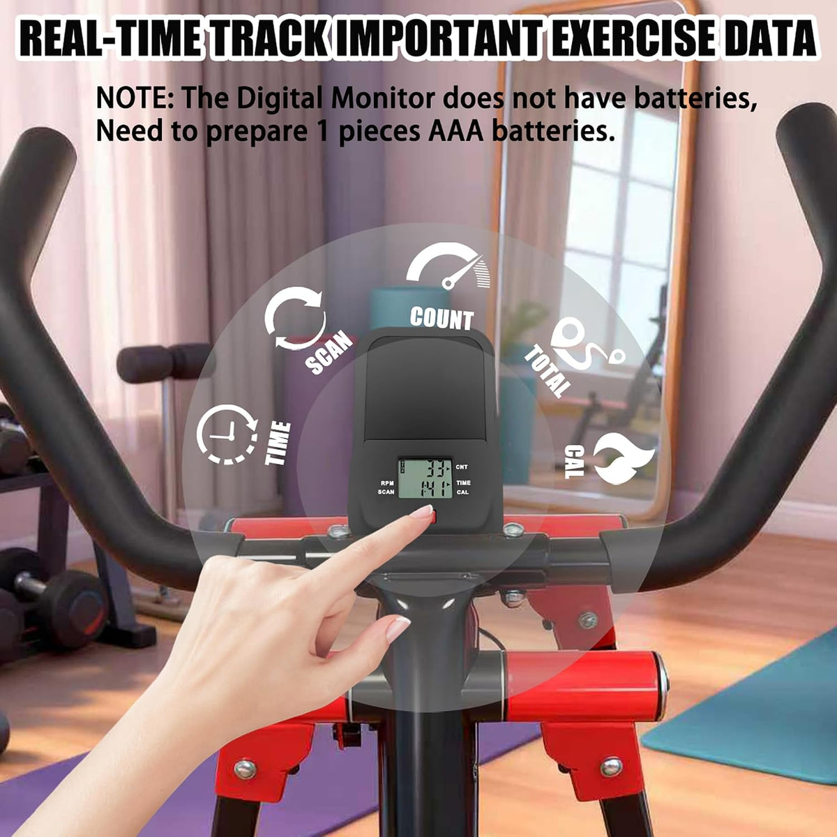 Foldable Air Walker Cardio Elliptical