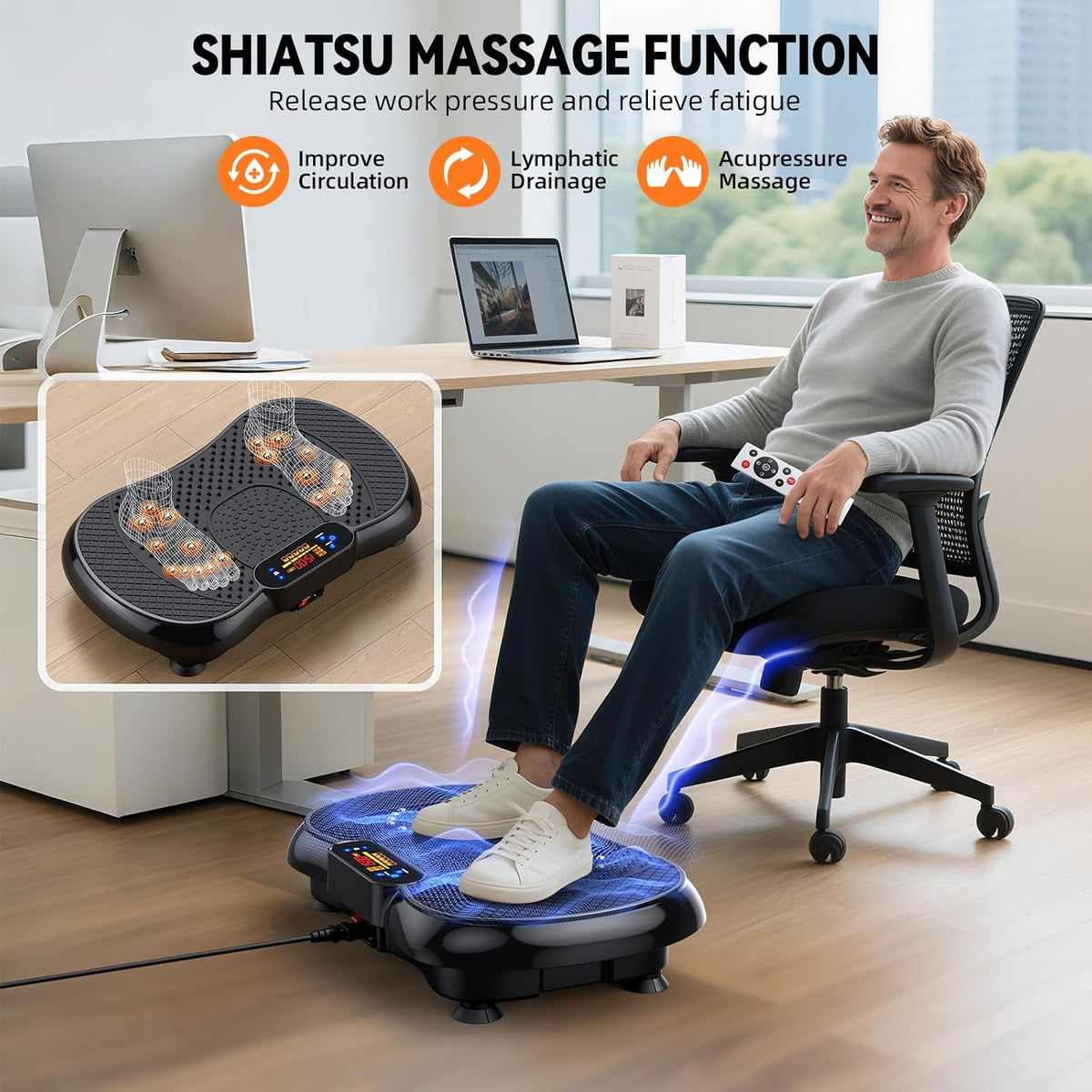 Touchscreen Multi‑Mode Vibration Plate Machine