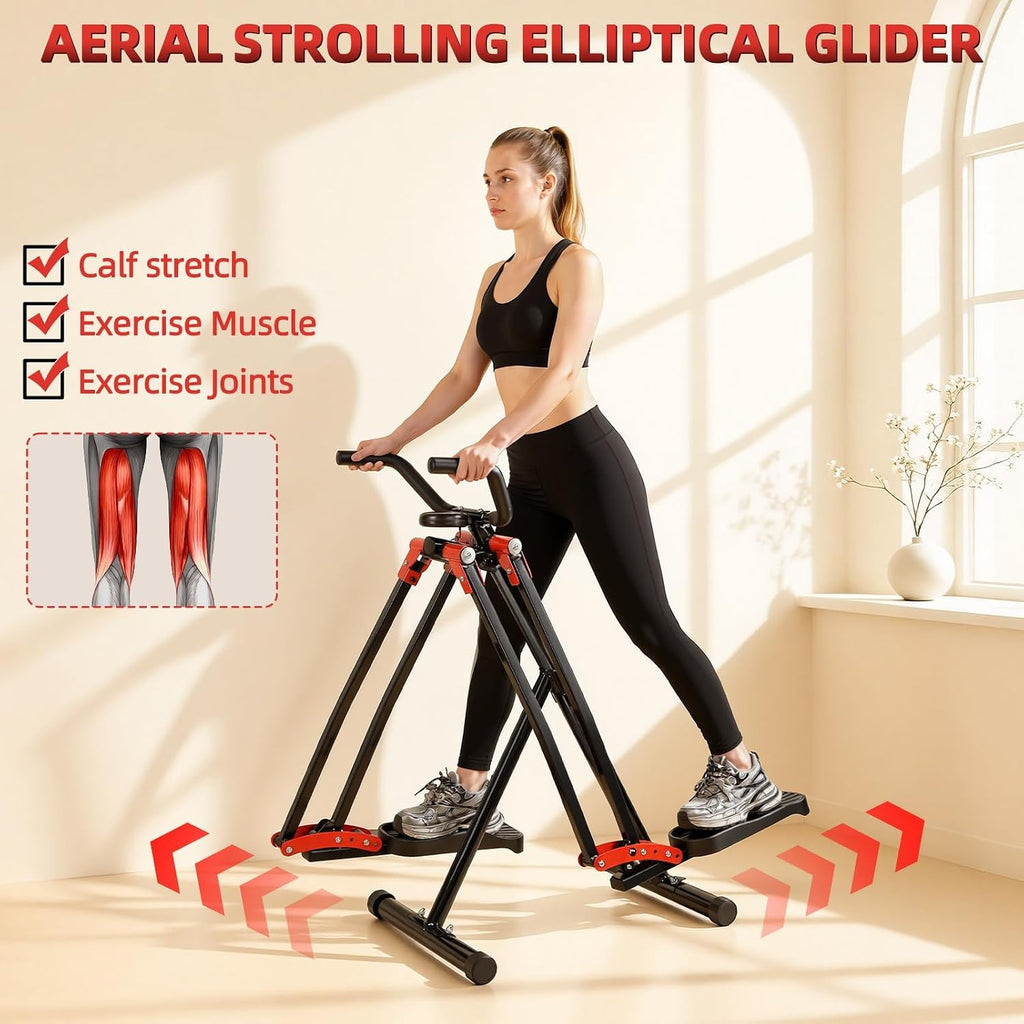 Foldable Full‑Body Air Walker Elliptical