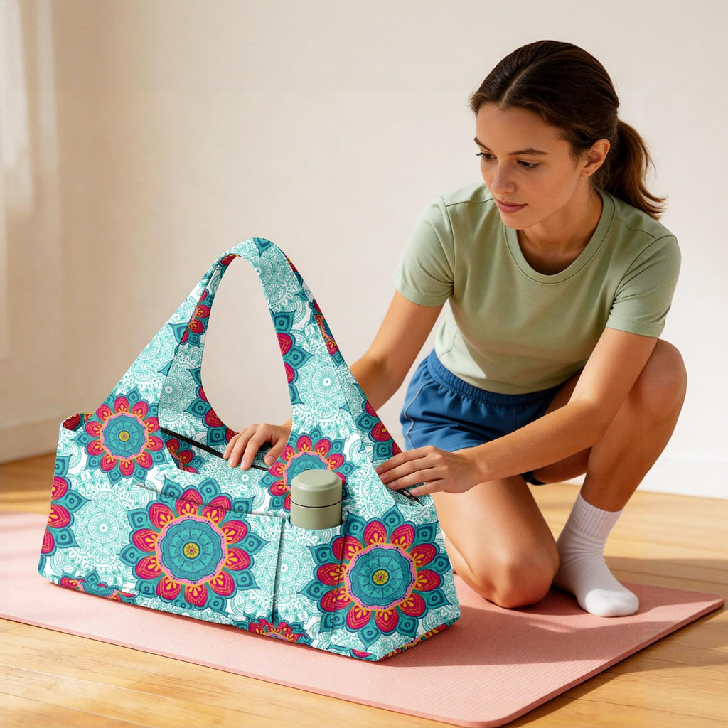 Yoga Mat Tote Carrier Bag