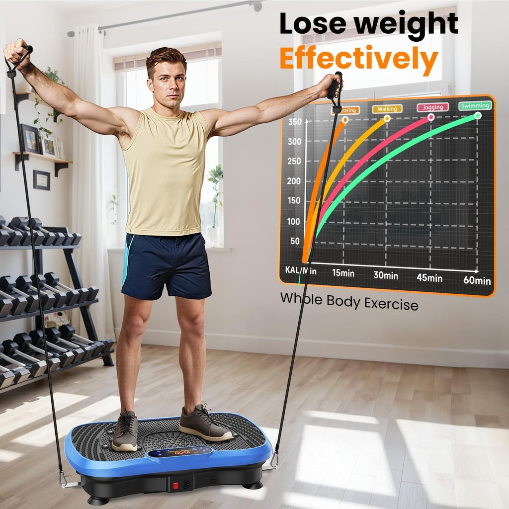 Full‑Body Vibration Fitness Platform Machine