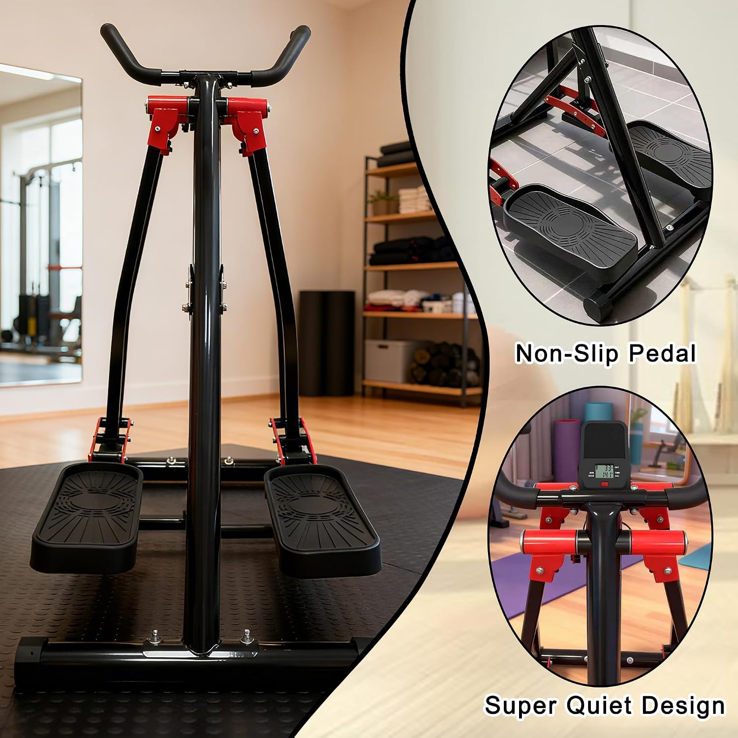 Foldable Air Walker Cardio Elliptical