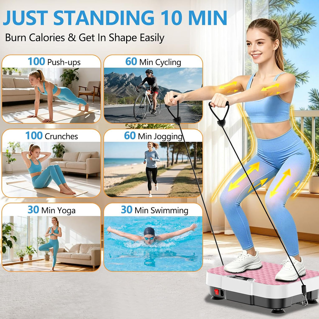 Multi‑Mode Vibration Plate Exercise Machine