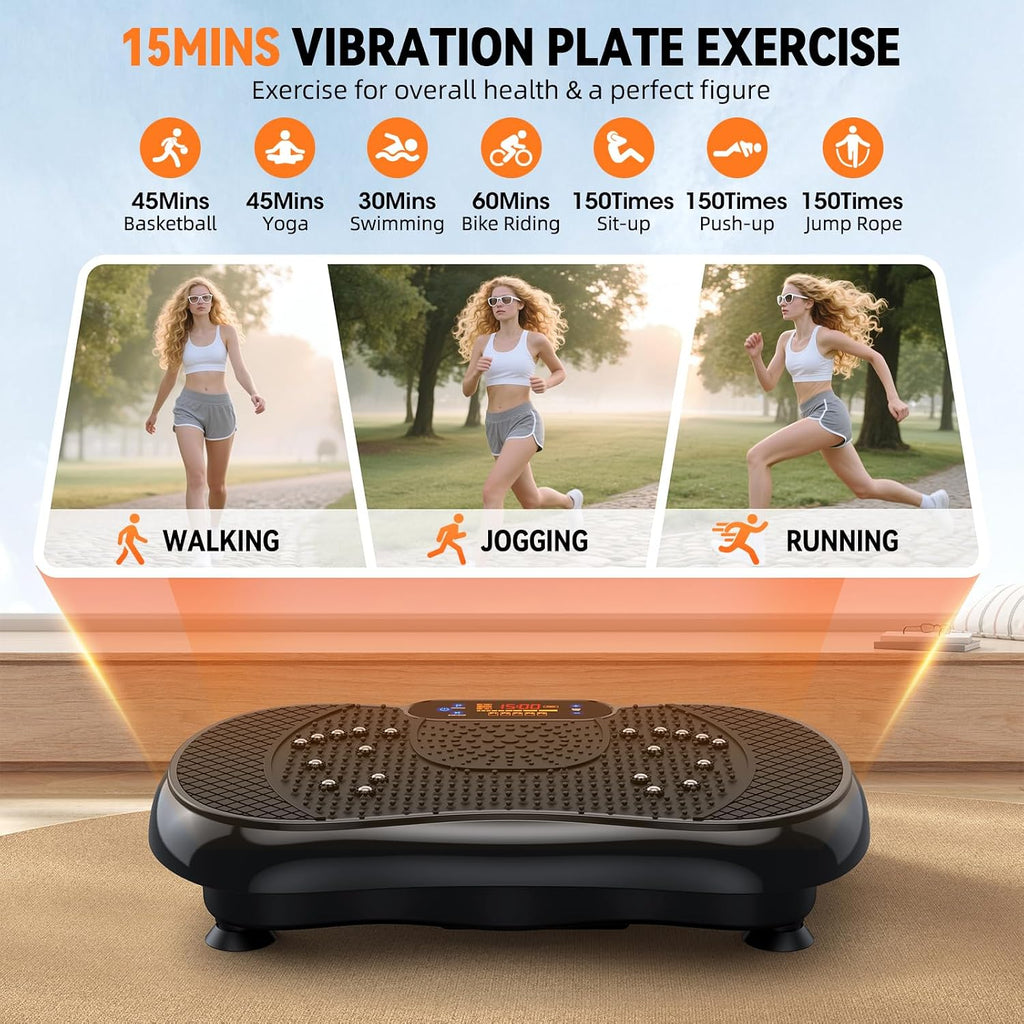 Touchscreen Multi‑Mode Vibration Plate Machine