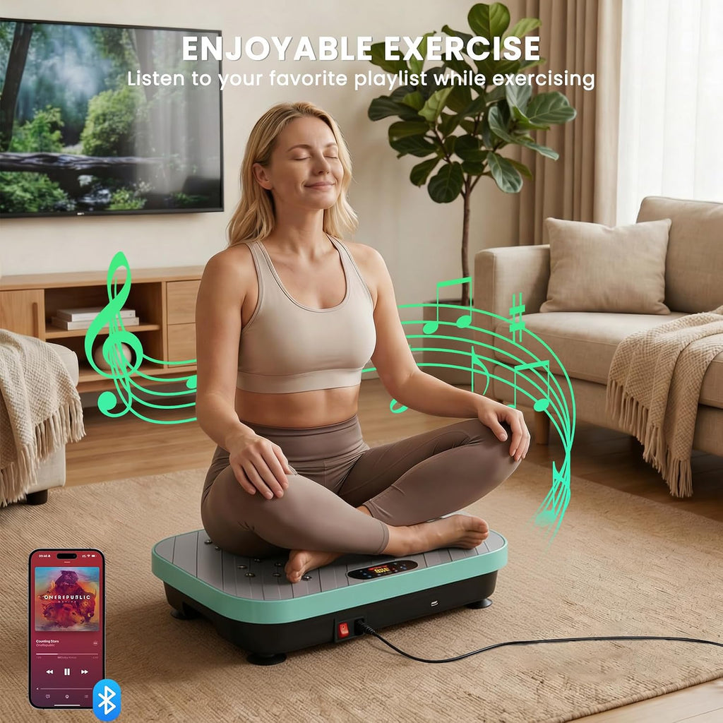 Whole‑Body Vibration Plate Exercise Machine