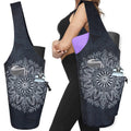 Waterproof‑Pocket Yoga Mat Tote Bag