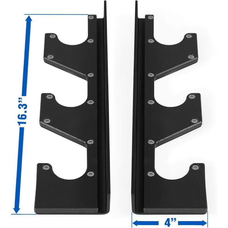 Vertical Wall‑Mount Olympic Barbell Holder