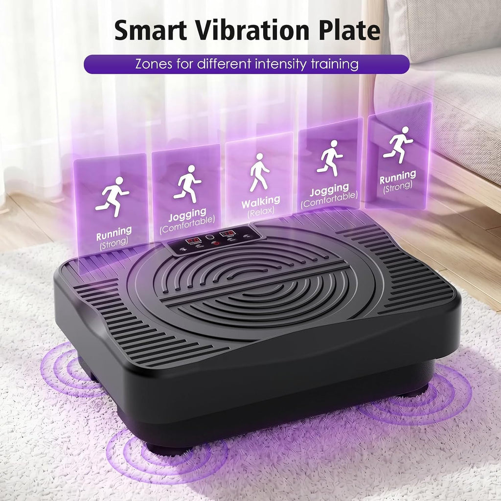 Remote‑Control Vibration Plate Exercise Machine