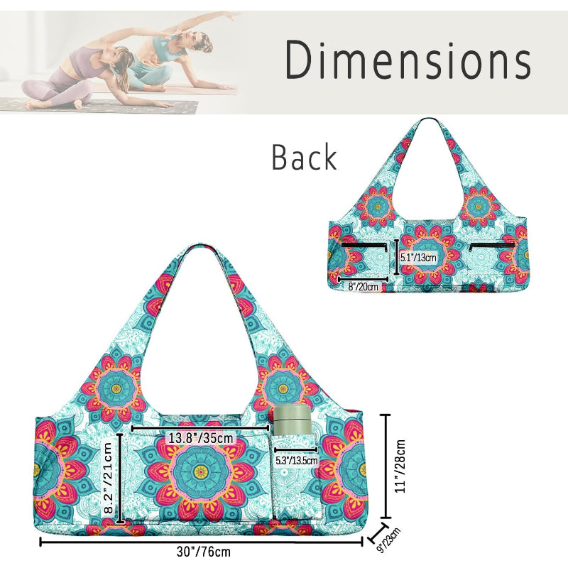 Yoga Mat Tote Carrier Bag