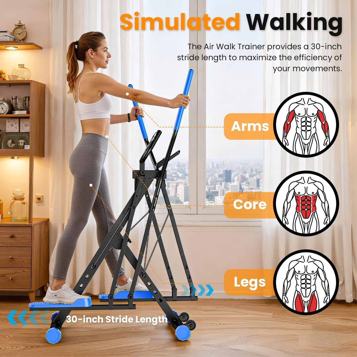 Full‑Body Air Walker Cross Trainer