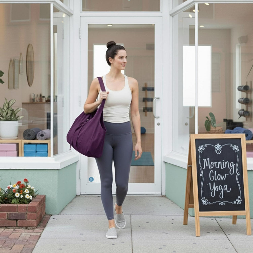 Large Pocket Yoga Mat Carrier Bag