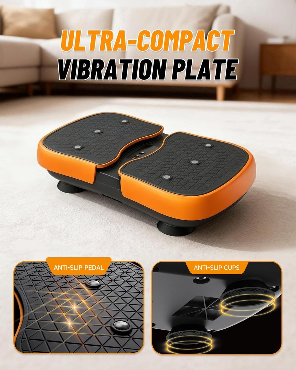 Rechargeable Portable Mini Vibration Plate