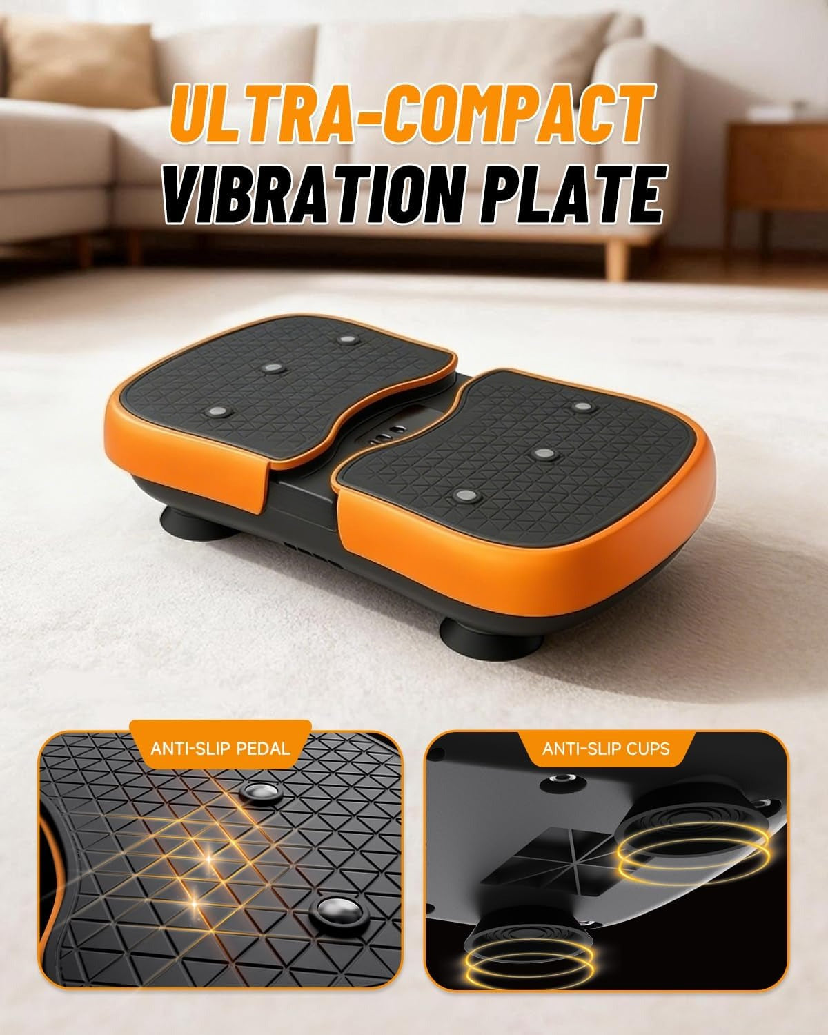 Rechargeable Portable Mini Vibration Plate