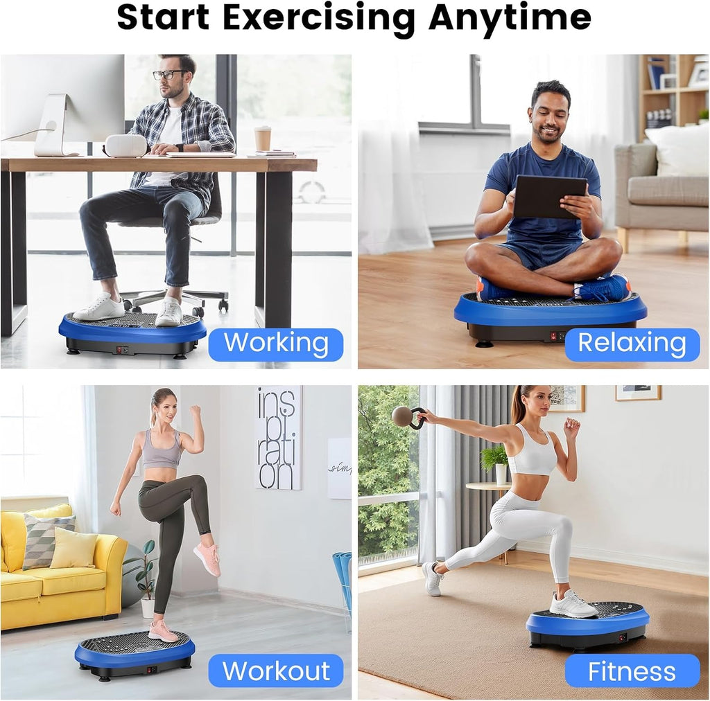 Full‑Body Vibration Plate Exercise Machine