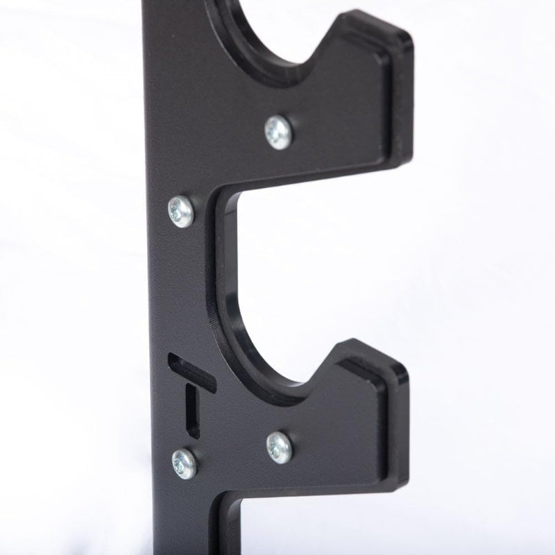 6‑Bar Horizontal Wall‑Mount Barbell Holder